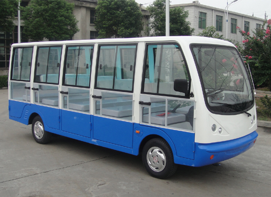 14座电动封闭观光车（L1114A-FB）